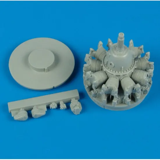 Quickboost 32036 1/32 F4u-1d Corsair Engine For Trumpeter Accessories Kit