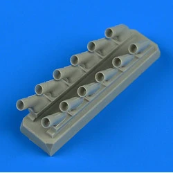 Quickboost 32193 1/32 Spitfire Mk Ix Exhaust Oval Type For Revell Accessories