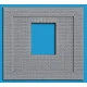 Sections of Brick Building. Module design. 1/35 Miniart 35552