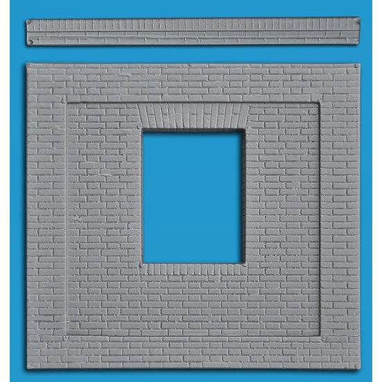 Sections of Brick Building. Module design. 1/35 Miniart 35552