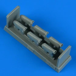 Quickboost 32308 1/32 Hawker Hurricane Mk Iib Early Exhaust For Revell