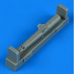 Quickboost 49096 1/48 Mig-21mf Fishbed Gs-23 Gun Pod Late For Trumpeter