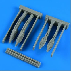 Quickboost 49103 1/48 F-35b Lightning Ii Pylons And Missile Launchers For Tamiya