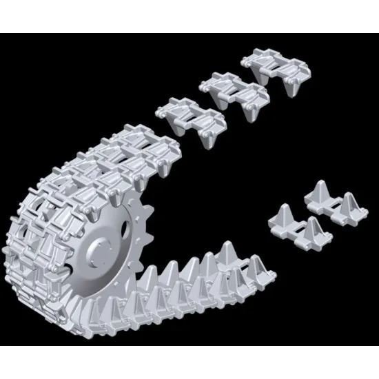 Workable track link set for T-70M light tank 1/35 Miniart 35146