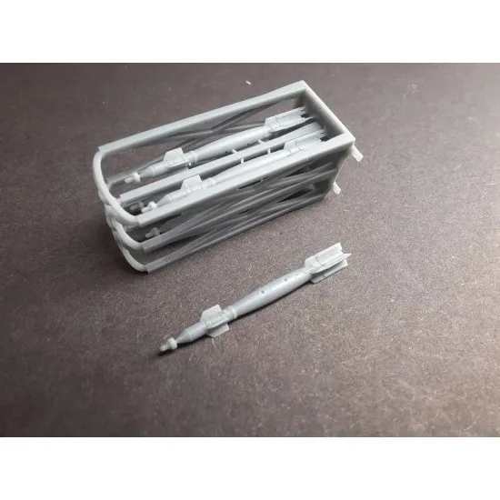 Rise144 Models Rm004 1/144 Gbu 12 4x Resin Model Kit