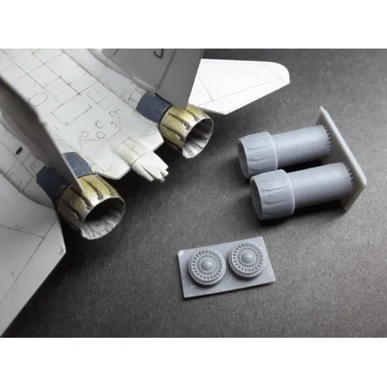 Rise144 Models Rm008 1/144 F-14d Ge Engine Exhaust Resin Kit For Revell