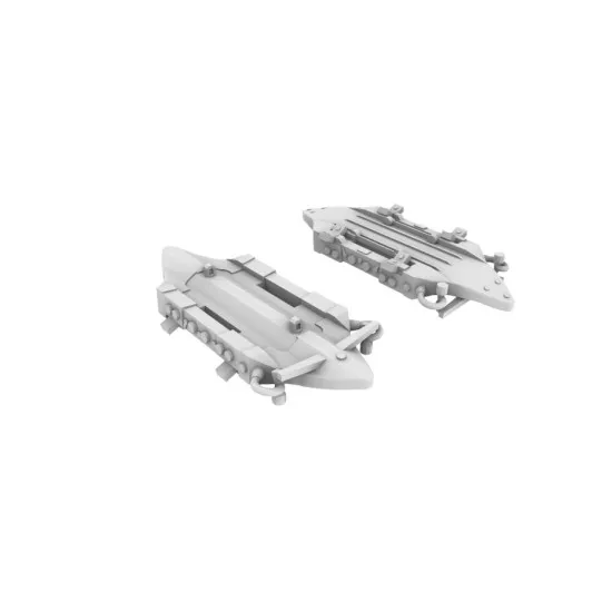 Rise144 Models Rm023 1/144 Bru-57 For F-16 2x Resin Kit