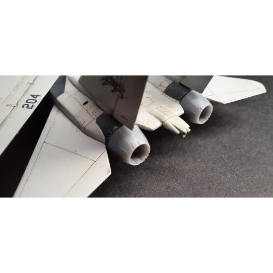 Rise144 Models Rm027 1/144 Ge Nozzle Closed For F-14 Revell Kit Accessories Kit