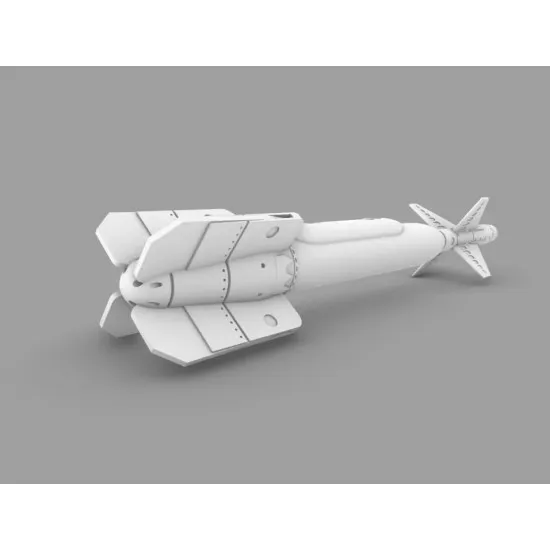 Rise144 Models Rm035 1/144 Gbu-24 A/B Guided Bomb 2x Accessories Kit