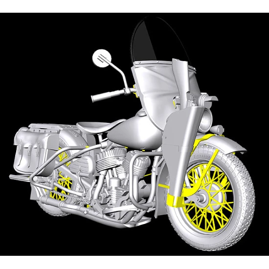 U.S. Motorcycle repair crew 1/35 Miniart 35101 U.S. Motorcycle repair crew 1/35 Miniart 35101