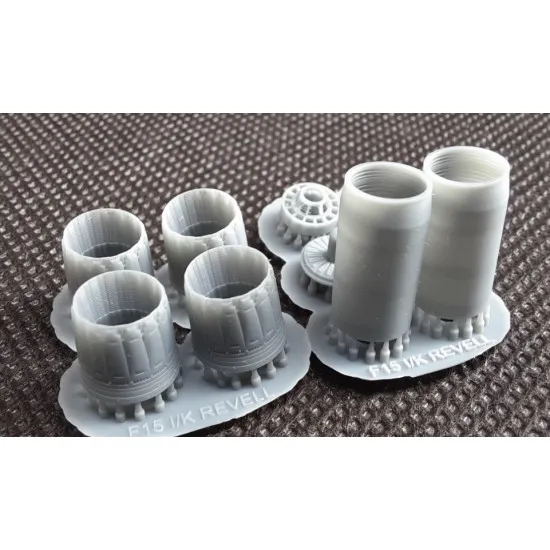 Rise144 Models Rm062 1/144 F-15 I/K Pw Exhaust For Revell Kit