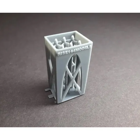 Rise144 Models Rm063 1/144 Smokewinders Set Of Six, 3x Pairs