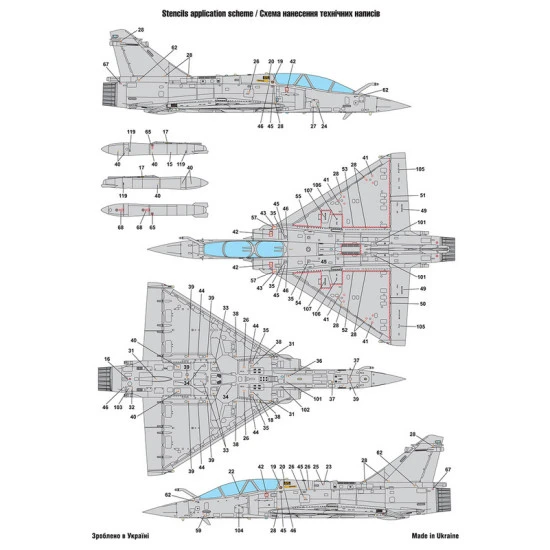 Foxbot 72-072 1/72 Dassault Mirage 2000d For Airfix Italeri Dreammodel Heller Modelsvit Revell Tamiya