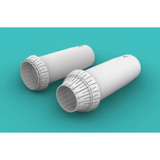 Rise144 Models Rm066 1/144 F-14 A/B Exhaust Mix Open/Close 3 Pair For Revell