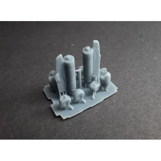 Rise144 Models Rm067 1/144 Damocles Targeting Pod For Rafale Set Of 2 For Revell