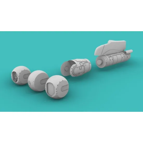 Rise144 Models Rm063 1/144 Smokewinders Set Of Six, 3x Pairsrise144 Models Rm068 1/144 Talios Targeting Pod For Rafale Set Of Two Revell And Trumpeter