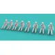 Rise144 Models Rm069 1/144 Vietnam Era Pilots Sitting 8x Pilots Different Poses