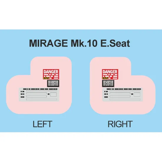 Rise144 Models Rm72007 1/72 Mk.10 Ejection Seats For Mirage B1 For Special Hobby