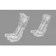 Rise144 Models Rm72008 1/72 Mk.10 Ejection Seats For Mirage 2000 B/D/N