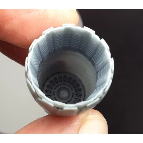 Rise144 Models Rm72009 1/72 F-16 Ge Exhaust Open For Tamiya Kit Accessories Kit