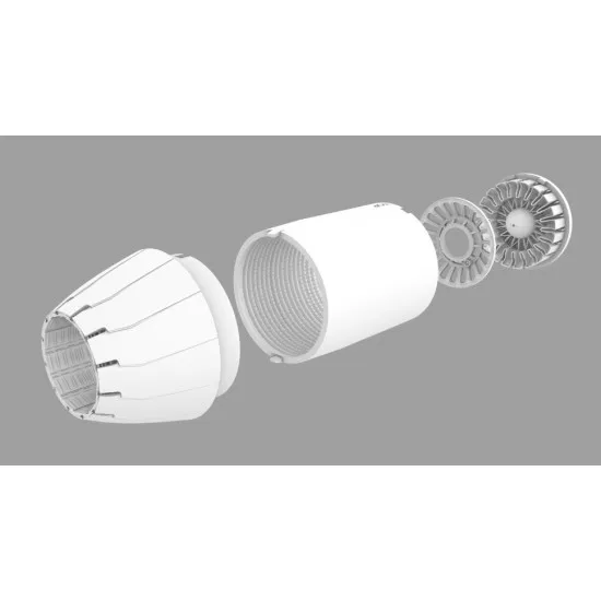 Rise144 Models Rm72010 1/72 F-16 Ge Exhaust Close For Tamiya Kit