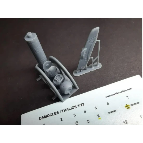 Rise144 Models Rm72017 1/72 Damocles Targeting Pod For Rafale W Pylon