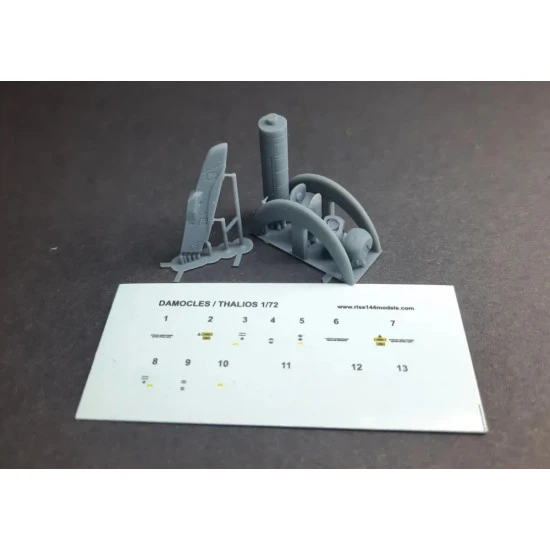 Rise144 Models Rm72018 1/72 Talios Targeting Pod For Rafale W Pylon