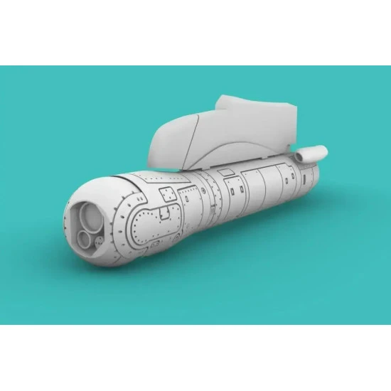 Rise144 Models Rm72018 1/72 Talios Targeting Pod For Rafale W Pylon