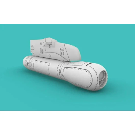 Rise144 Models Rm72018 1/72 Talios Targeting Pod For Rafale W Pylon