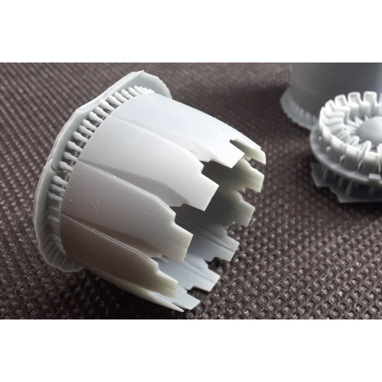 Rise144 Models Rm48001 1/48 F-16 Ge Exhaust Open For New Kinetic Kits