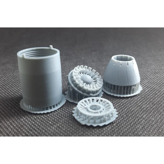 Rise144 Models Rm48002 1/48 F-16 Ge Exhaust Close For New Kinetic Kits