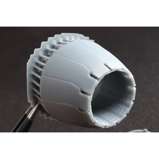 Rise144 Models Rm48002 1/48 F-16 Ge Exhaust Close For New Kinetic Kits