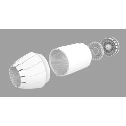 Rise144 Models Rm48002 1/48 F-16 Ge Exhaust Close For New Kinetic Kits