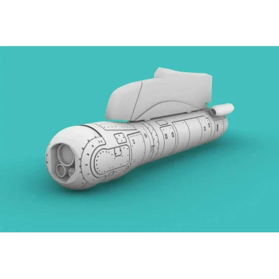 Rise144 Models Rm48004 1/48 Talios Targeting Pod For Rafale W Pylon