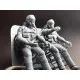 Rise144 Models Rm32001 1/32 Vietnam Era Pilots Sitting, Set No 1 2x Pilots