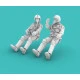 Rise144 Models Rm32002 1/32 1/32 Vietnam Era Pilots Sitting, Set No 2 2x Pilots