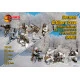 Mars Figures 72142 1/72 German Artillery Crew Winter Uniform With 10.5cm Lg42.43 8cm S.g.w.34 Ww Ii 36 Figures 9 Poses
