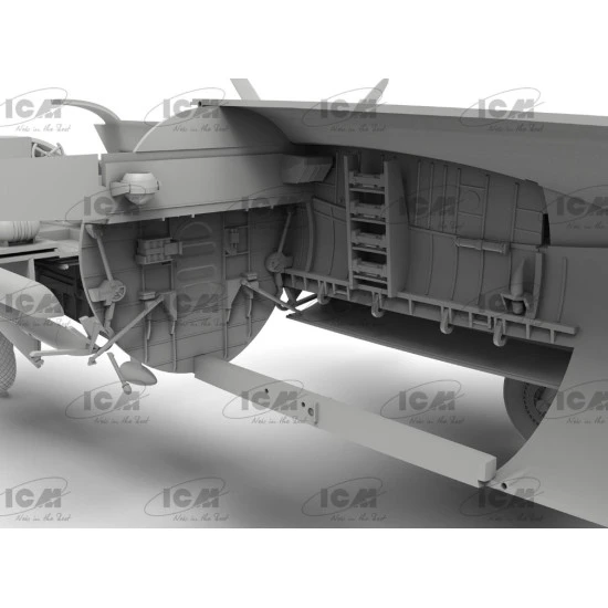 Icm 48320 1/48 B 26b Marauder Wwii American Bomber New Molds