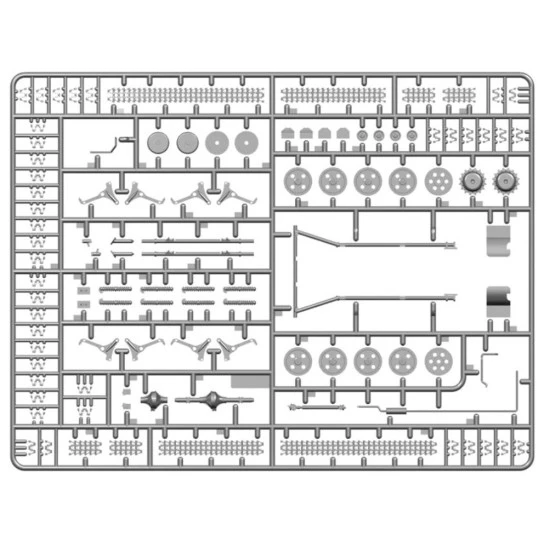 Icm Ds3522 1/35 Wehrmacht Maultiers Plastic Model Kit