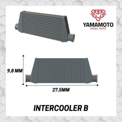 Yamamoto Ymptun14 1/24 Intercooler B For Mazda Upgrade Set Resin Kit