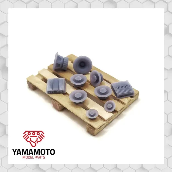 Yamamoto Ymptun32 1/24 Car Audio Set Upgrade Set Resin Kit