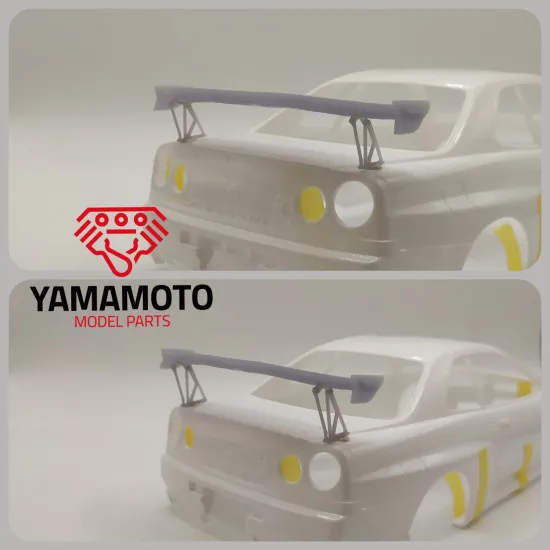 Yamamoto Ymptun33 1/24 Gt Wing 1 For Nissan Skyline Upgrade Set Resin Kit