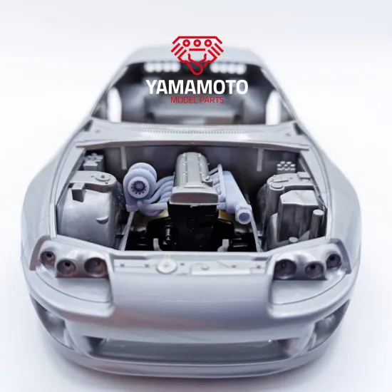 Yamamoto Ymptun42 1/24 Turbo Kit 2jz Toyota Supra For Tamiya 24123 Resin Kit