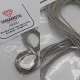Yamamoto Ymptun66 1/24 Braided Hose Line Silver/Gray 0,8mm 2m Upgrade