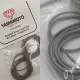 Yamamoto Ymptun67 1/24 Braided Hose Line Gray 1mm 2m Upgrade