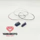 Yamamoto Ymptun72 1/24 Set Of 4 Distributors For 8 Cylinder Engines Upgrade Kit