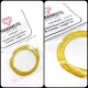 Yamamoto Ymptun89 1/24 Braided Hose Line Yellow 0,3mm 1m Upgrade Kit