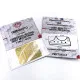 Yamamoto Ymptun111 1/24 Universal Racing Seat Mountings - Type 2
