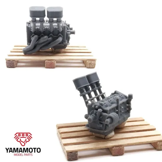 Yamamoto Ympeng3 1/24 Custom 26b 4-rotor Engine Upgrade Kit