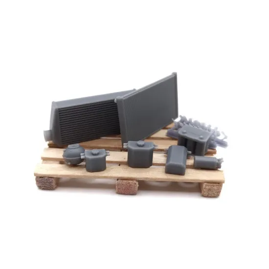 Yamamoto Ympeng3 1/24 Custom 26b 4-rotor Engine Upgrade Kit